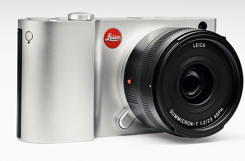 Uusi Leica T edestä.